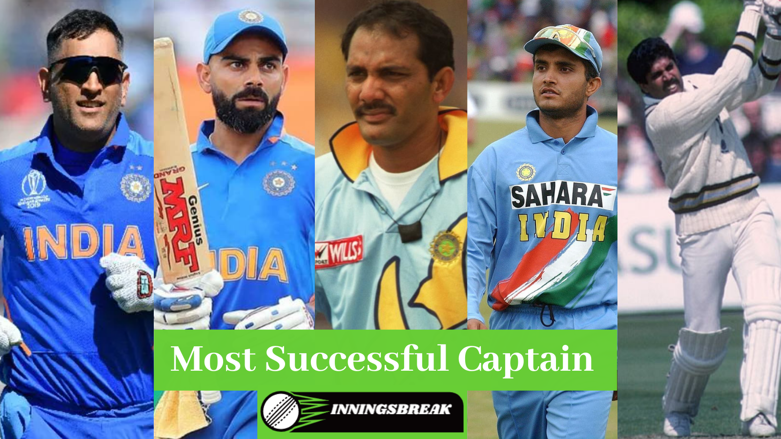 Most Successful Indian Captain: Test, ODI, & T20I - Inningsbreak