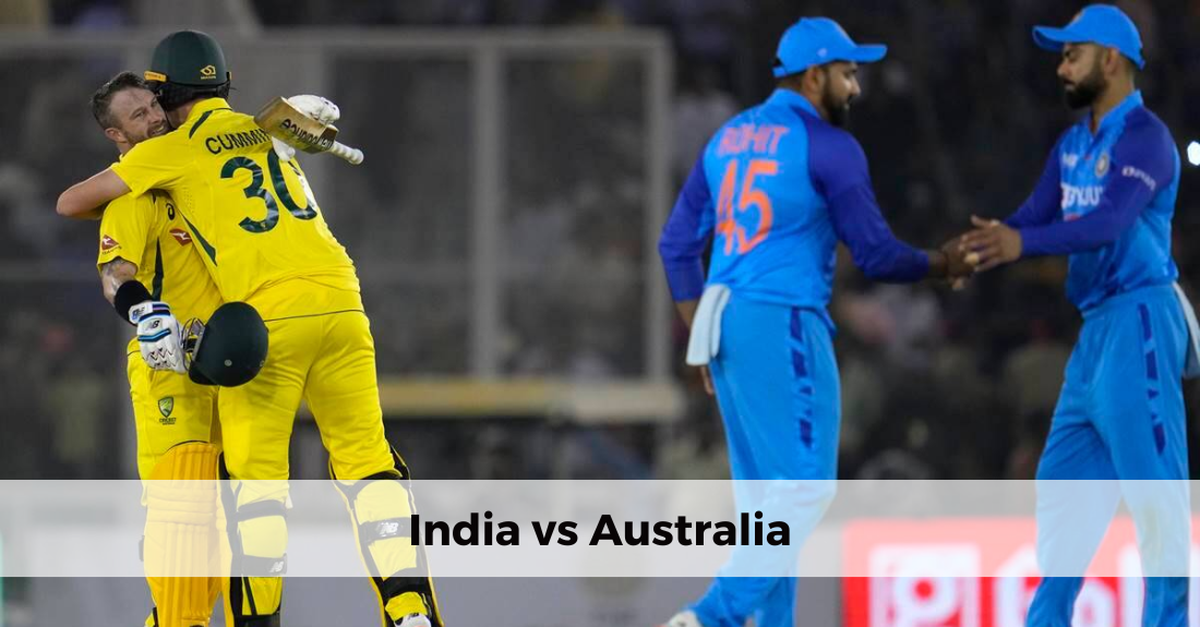 Ind vs Aus India vs Australia Schedule, Results, Records