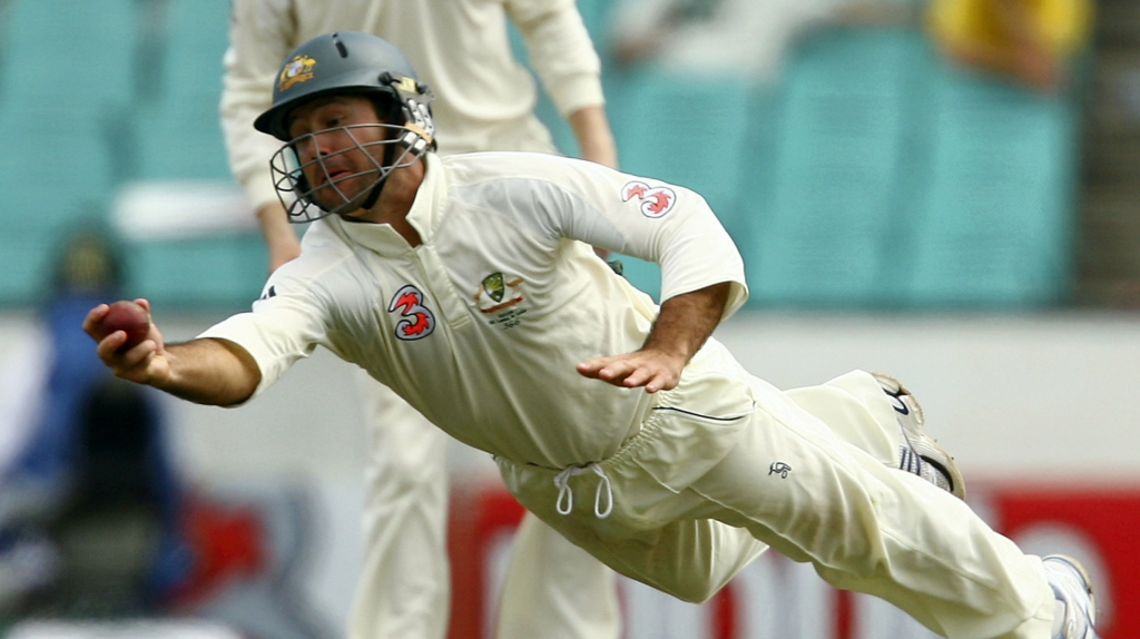 Ricky Ponting's sensational fielding effort