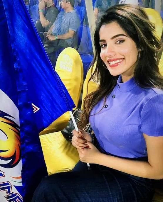 Ishan Kishan's Girlfriend Supporting Mumbai Indians