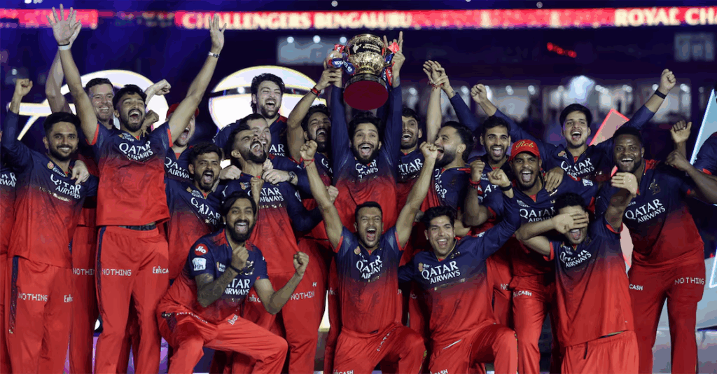 RCB values at 2259 Crore Rupees.